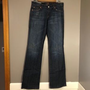7 For All Mankind Bootcut Jeans.